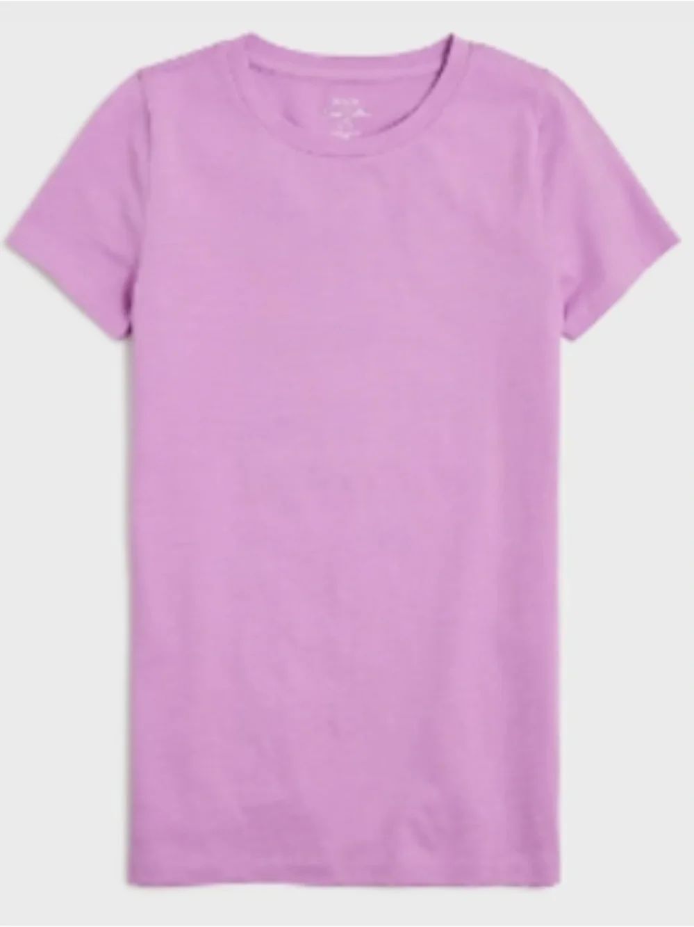 🌴 J.Crew Slub Cotton Tee Purple Short Sleeve T-Shirt Women’s Medium NWT